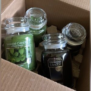 Set of 4 Yankee candles